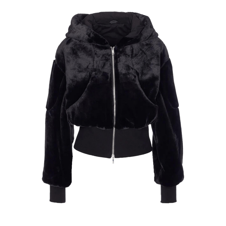 Moose Knuckles Rose De Lima Bunny Coat "Black"