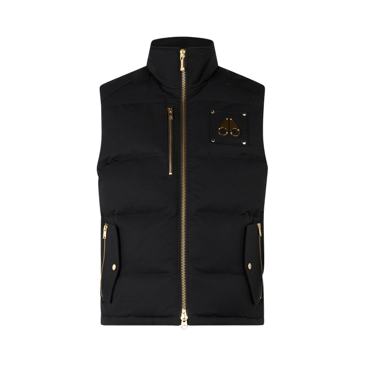 Moose Knuckles Westmount Gold Vest "Black"