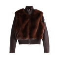 Moose Knuckles Dua Bunny Sweater "Espresso"