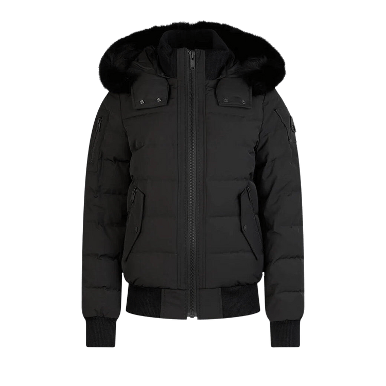 Moose Knuckles Ladriere Bomber Jacket "Grey Birch"