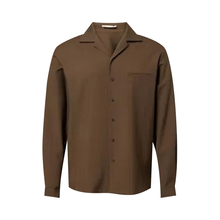 The Row Kanta Shirt "Sepia Khaki"