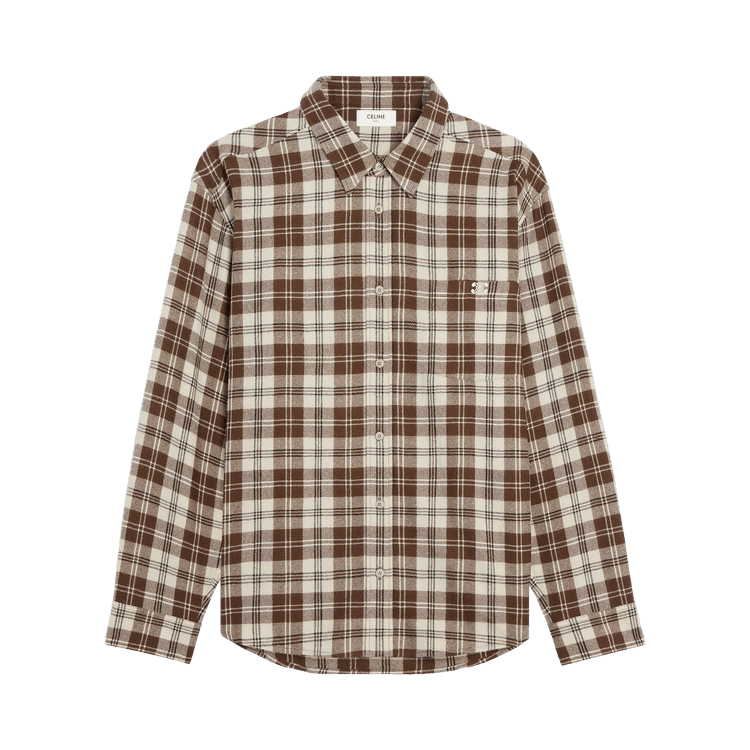 CELINE Relaxed Shirt "Beige/Marron Clair"