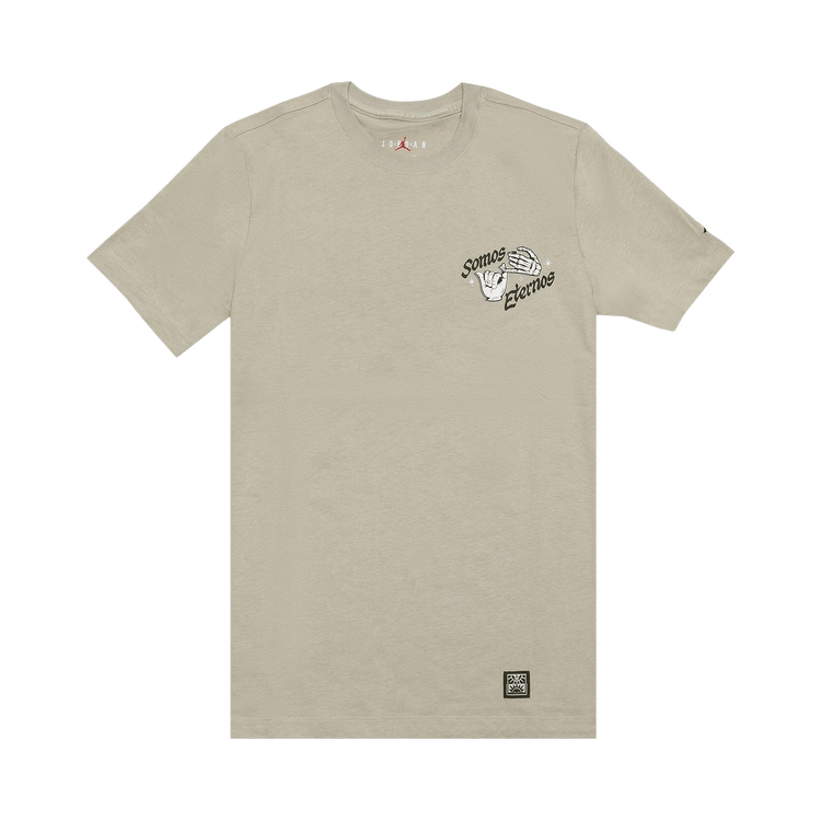 Air Jordan T-Shirt "Light Stone/Legion Green"