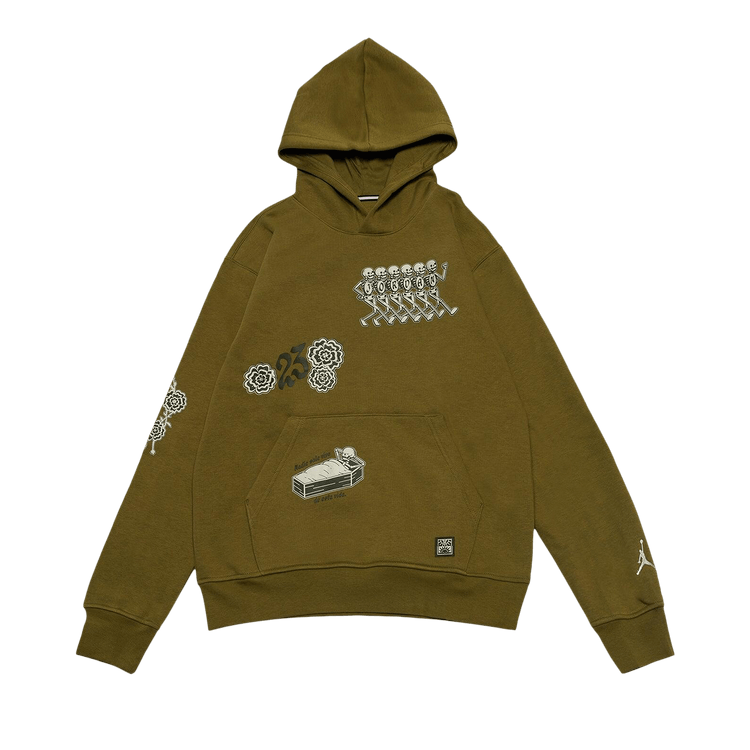 Air Jordan Brooklyn Fleece Pullover Hoodie "Pacific Moss"