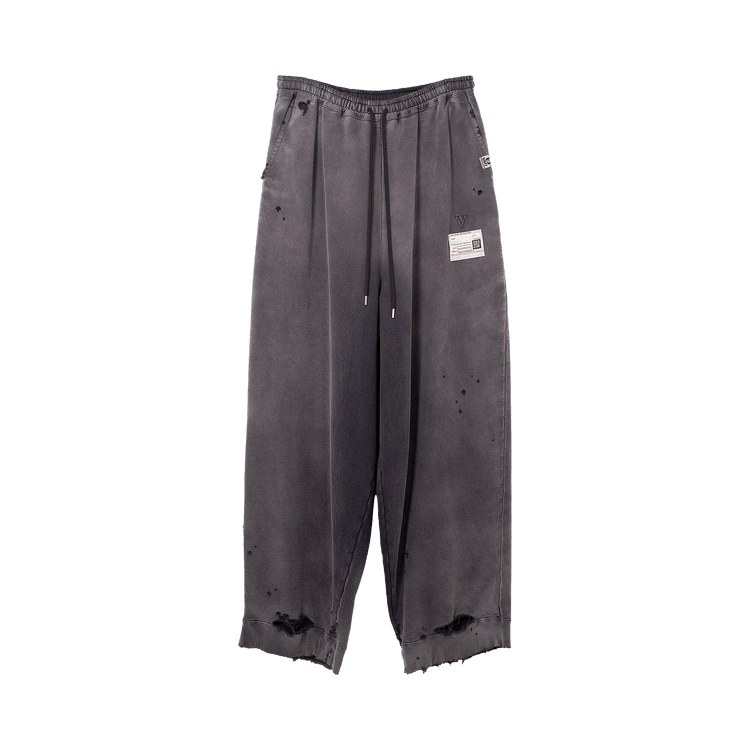 Maison Mihara Yasuhiro Sun Faded Pants "Black"