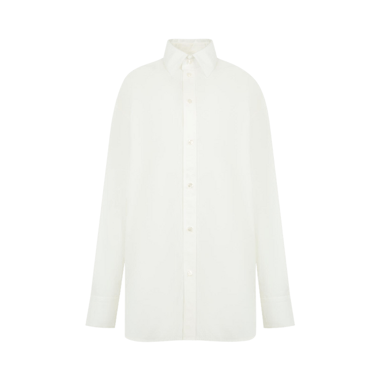 Saint Laurent Avec Broderie "Craie"