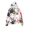 RtA Dion Hoodie "White Graffiti"