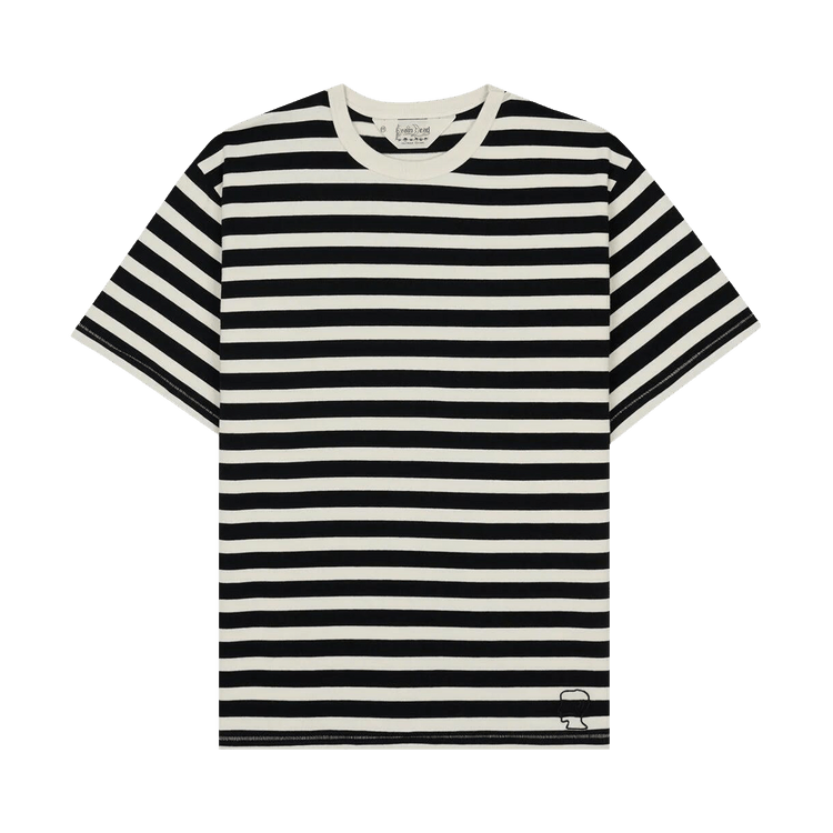 Brain Dead Heavyweight Stripe Tee "Black"
