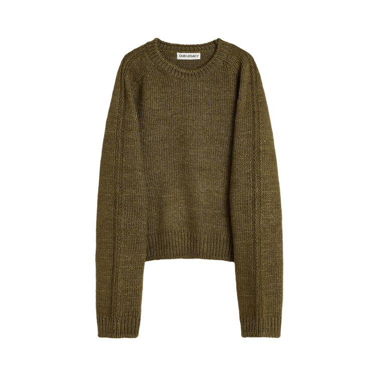 Our Legacy Rustic Roundneck Sweater "Flush Green"