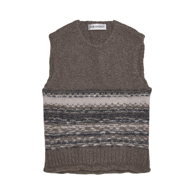 Our Legacy Pleaser Tank "Blue Fair Isle"