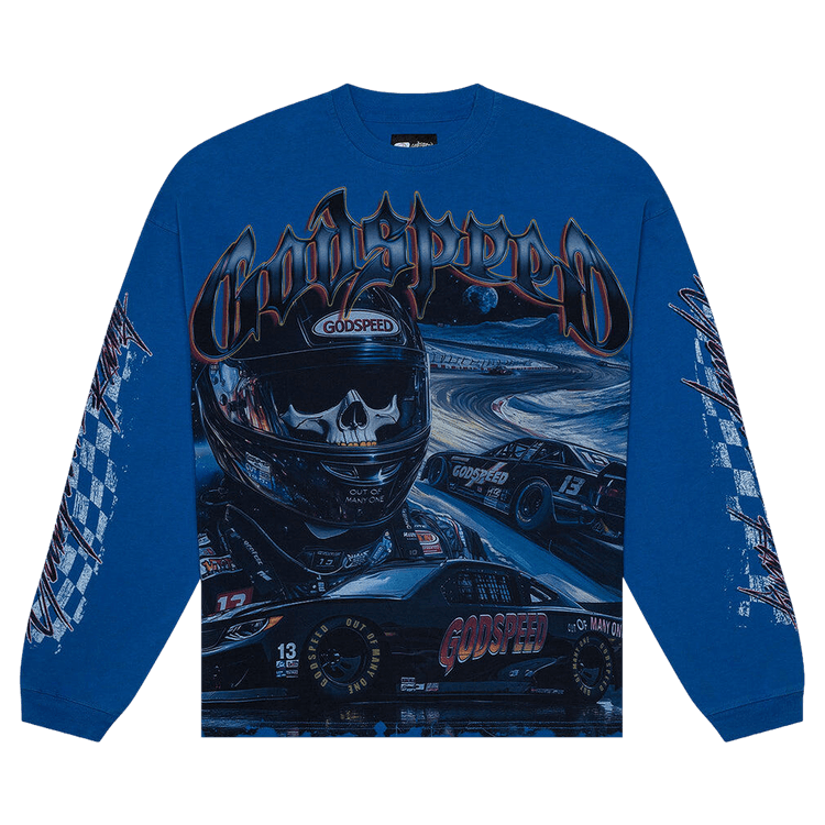 Godspeed Le Dernier Long-Sleeve T-Shirt "Blue"