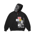 Supreme 176 Zip Up Hooded Sweatshirt "Black"