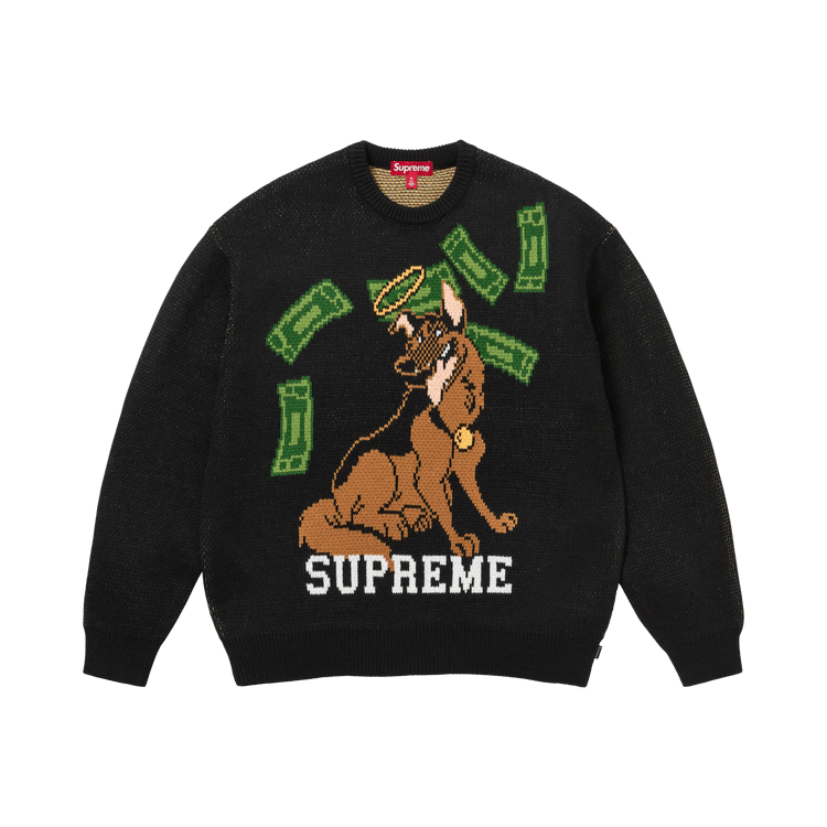 Supreme All Dogs Go To Heaven Sweater "Black"