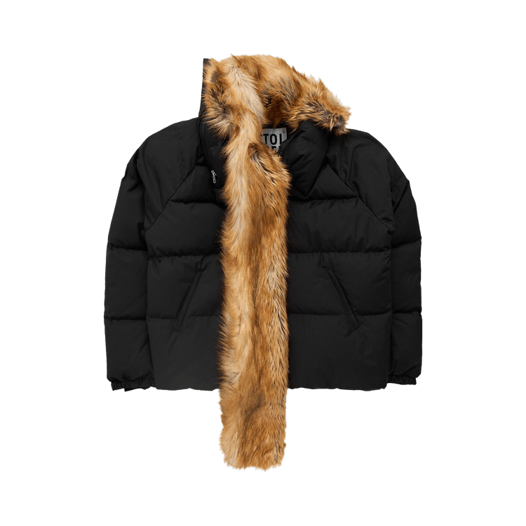 Ottolinger High Collar Puffer Jacket "Black"