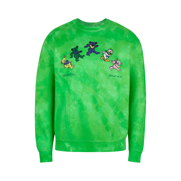 Nike x Class Trip x Grateful Dead x Oregon Grateful Duck Rainbow Crewneck "Tie-Dye"