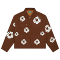 Denim Tears Cotton Wreath Canvas Work Jacket "Brown"
