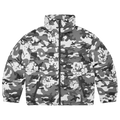 Denim Tears Cotton Wreath Puffer Jacket "White Camo"