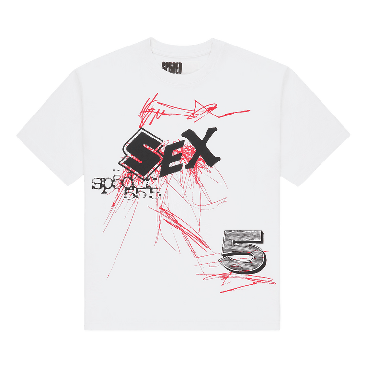 Sp5der Vivienne Tee "White"