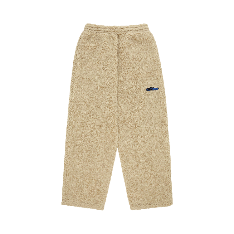Sp5der Teddy Fleece Pant "Tan"
