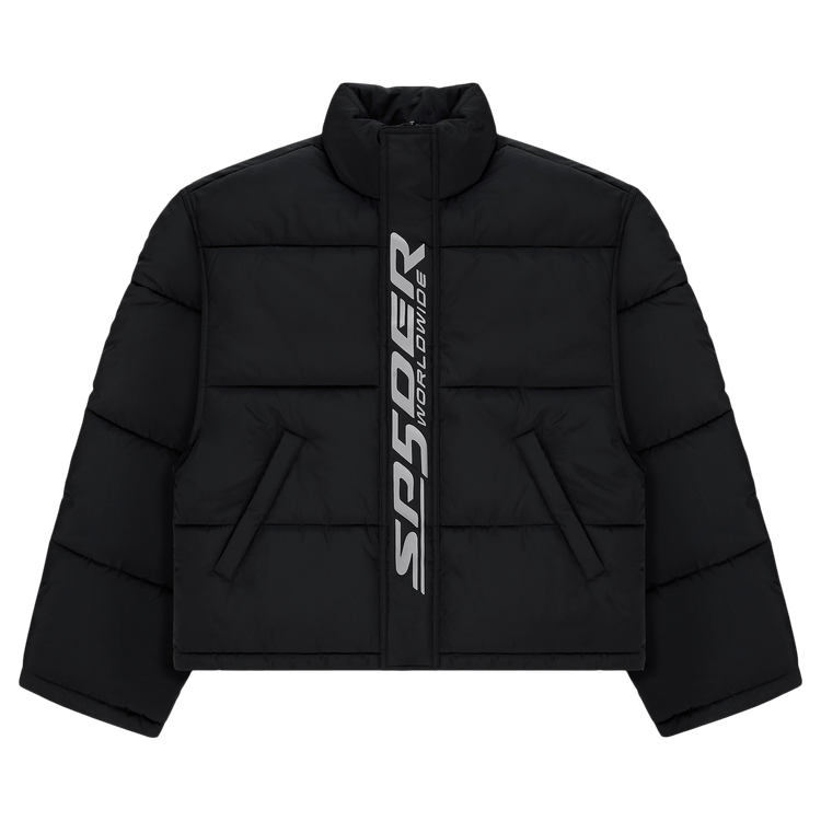 Sp5der Trackhawk Puffer Jacket "Black"
