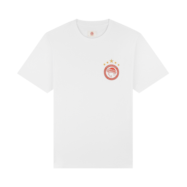 Aimé Leon Dore x Olympiacos F.C. Centennial Tee "Bright White"
