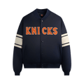 Kith For The New York Knicks Classic Satin Bomber Jacket "Nocturnal"