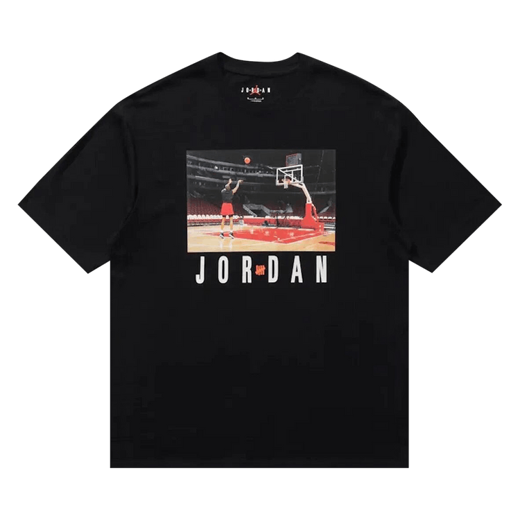 Air Jordan x Undefeated Free Throw T-Shirt "Black"