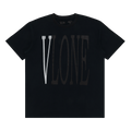 Vlone Staple T-Shirt "Black/Black/Silver"