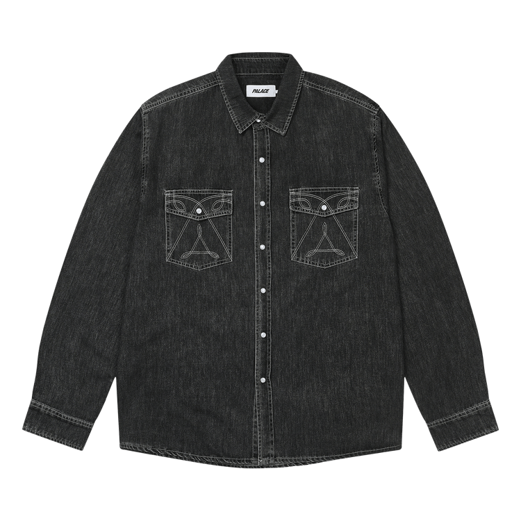 Palace Denim Western Over Shirt "Black"