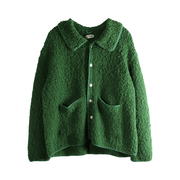 Bode Moppet Cardigan "Green"