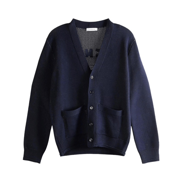 Givenchy V-Neck Cardigan "Dark Navy"