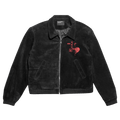 Enfants Riches Déprimés Suede Constructivist Jacket "Black"