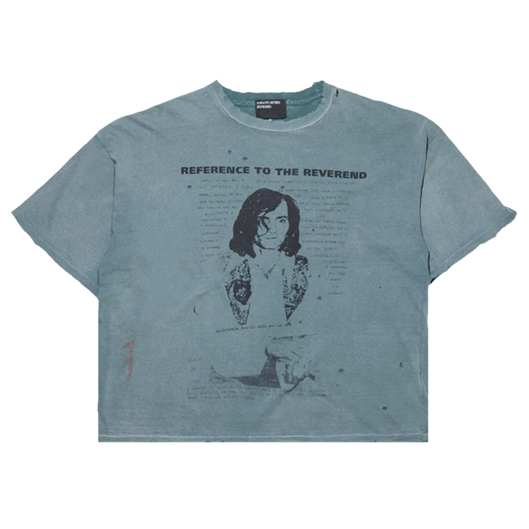 Enfants Riches Déprimés Reverend T-Shirt "Thrashed Teal"