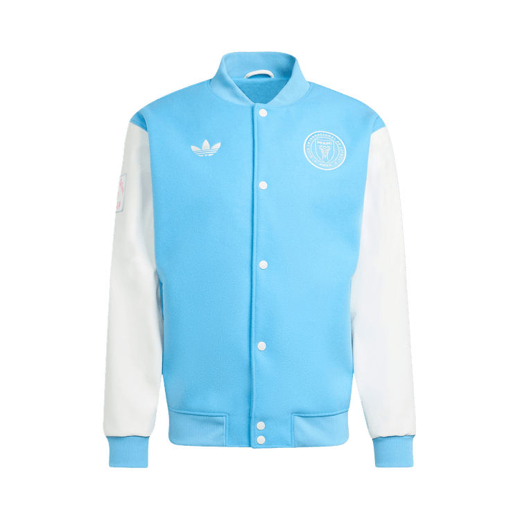 Adidas Inter Miami CF Anthem Jacket "Semi Blue Burst/White Tint"