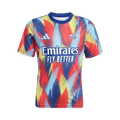 Adidas Arsenal 25/26 Pre-Match Jersey "Victory Blue/Pure Ruby/Bright Yellow/Bright Cyan"