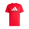 Adidas Manchester United Seasonal Graphic Tee "Mufc Red"