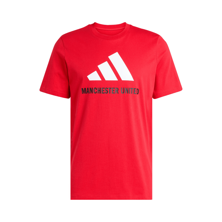 Adidas Manchester United Seasonal Graphic Tee "Mufc Red"