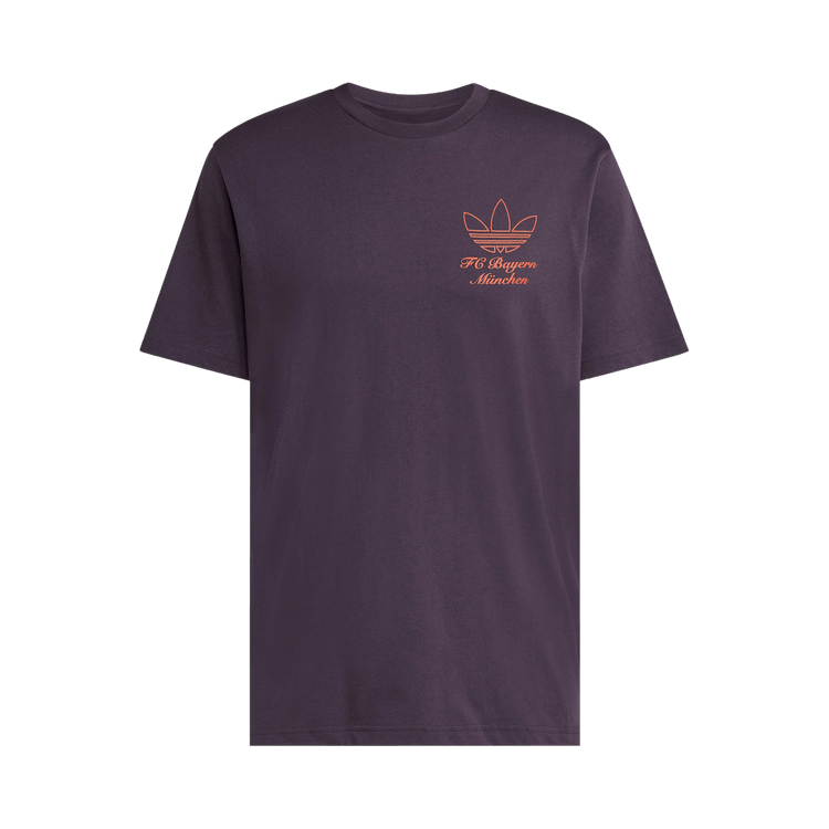 Adidas FC Bayern Terrace Icons Graphic Tee "Aurora Black"