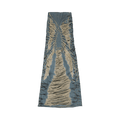 Who Decides War Laced Window Maxi Skirt "Blue"