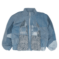 Who Decides War Embroidered Bomber "Blue"