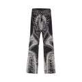 Who Decides War Path Wide Leg Jeans "Black"