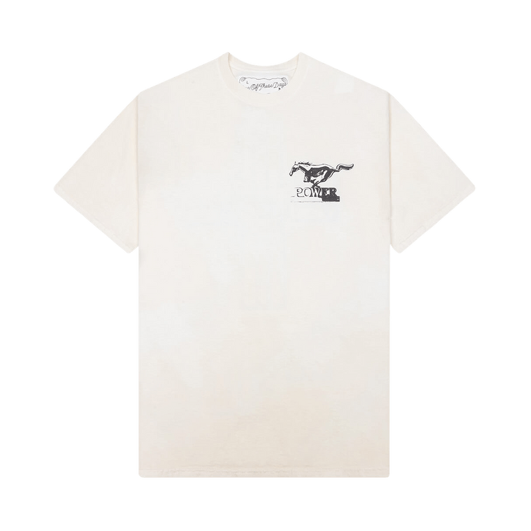 One Of These Days Mustang Cross T-Shirt "Bone"