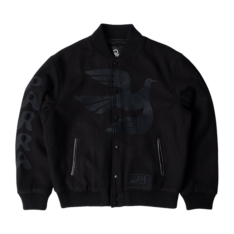 Parra Not Movie Quality Varsity Jacket "Black"