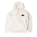 Parra Circled Script Logo Hooded Sweatshirt "Off White"