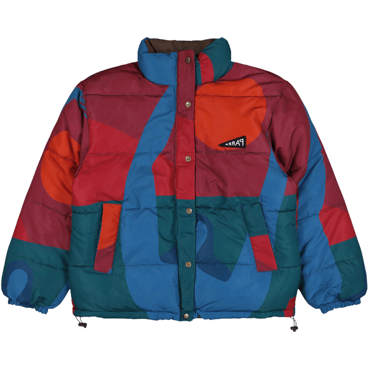 Parra Protect The Sun Reversible Puffer Jacket "Brown"