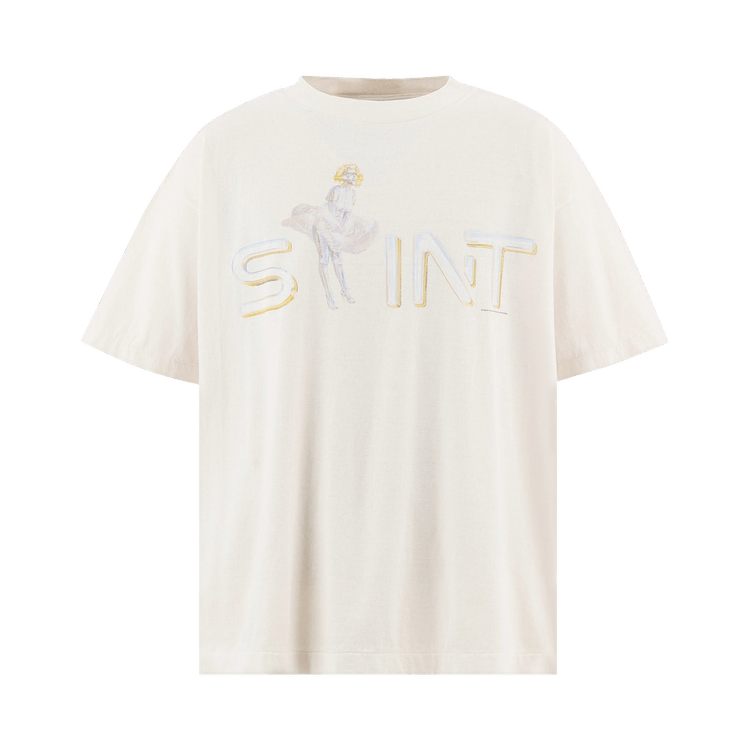 SAINT Mxxxxxx x Sorayama Lovers Short-Sleeve Tee "White"