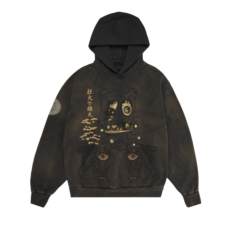 Cactus Jack by Travis Scott x Takashi Murakami Hollow Hoodie "Brown"