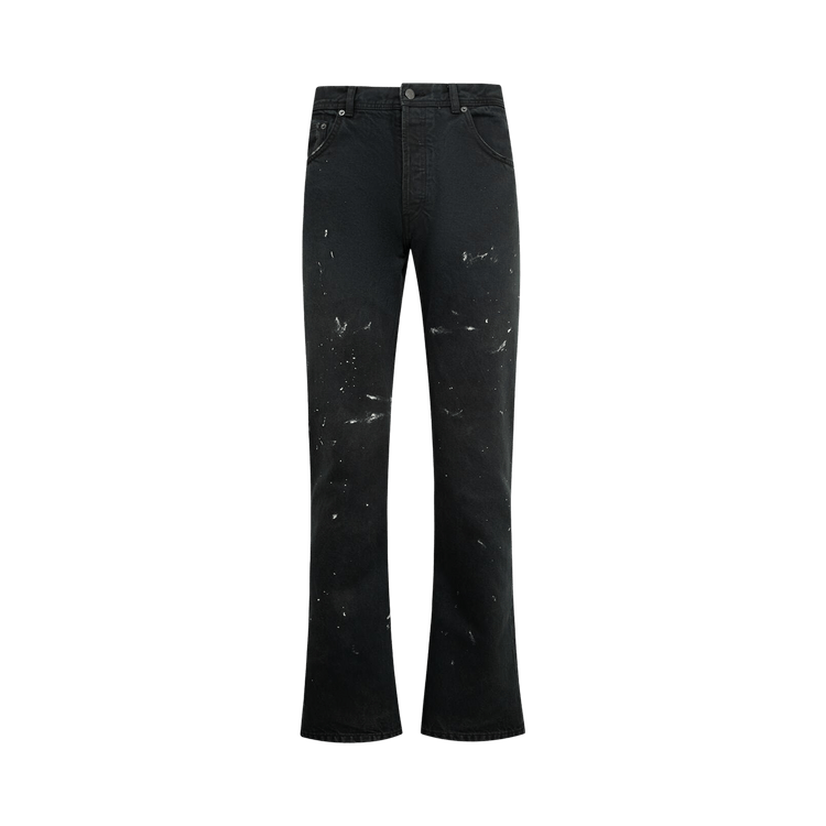 Enfants Riches Déprimés Zurich 64 Flare Jeans "Black/Paint"