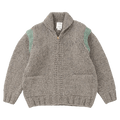 Visvim Cowichan Hand Knit Sweater "Brown"