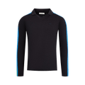 Wales Bonner Roots Polo Shirt "Navy"